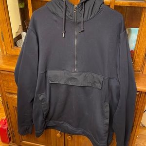 Mens over the head windbreaker